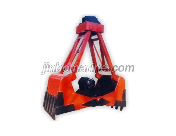 Double Ears Shaft Four Rope Grab Bucket