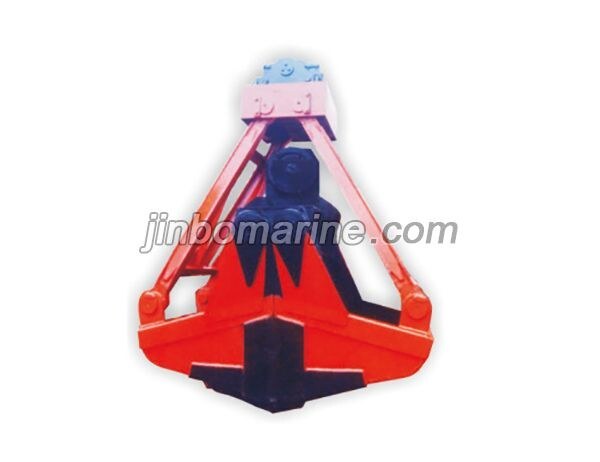 Double Ears Shaft Four Rope Grab Bucket