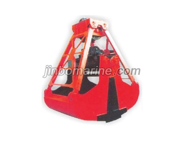 Double Ears Shaft Four Rope Grab Bucket