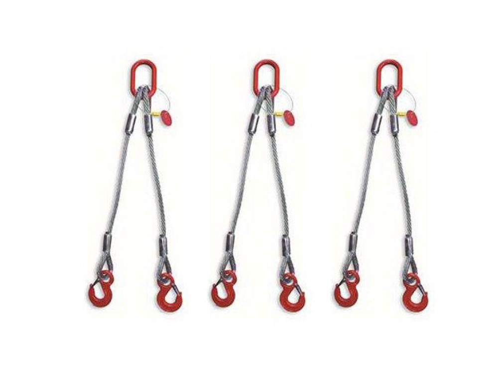 Double Legs Spliced Wire Rope Sling - Image 1