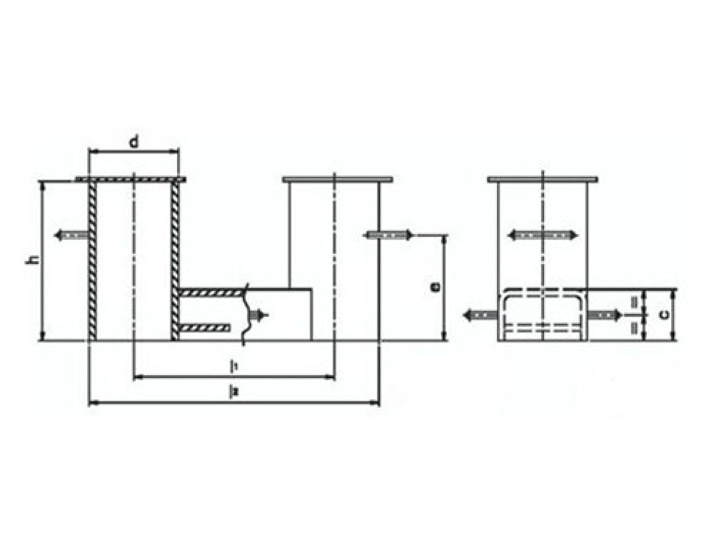 NS2584 Double Bollard - Image 2
