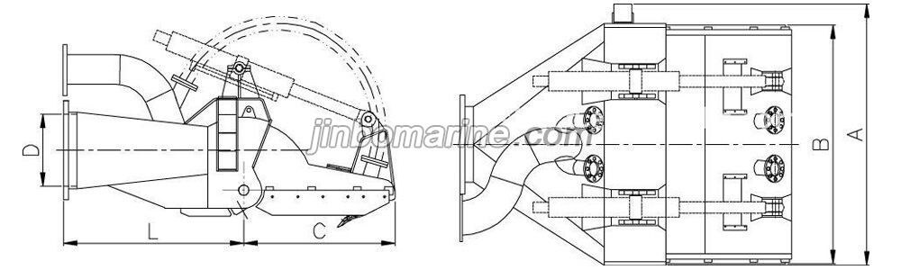 TSHD Pull Rod Drag Head
