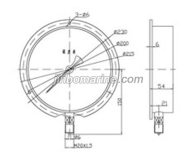 Depth Gauge For Ships