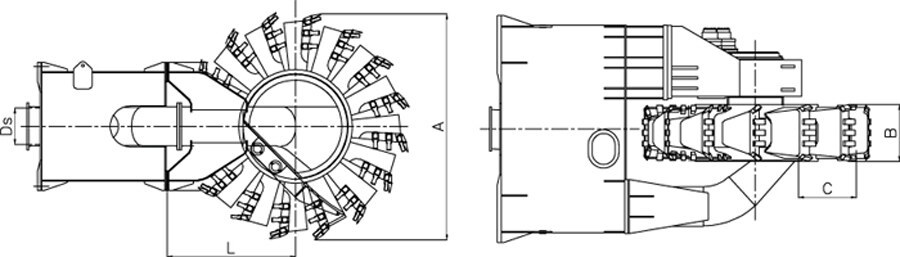 Bucket Wheel Assembly