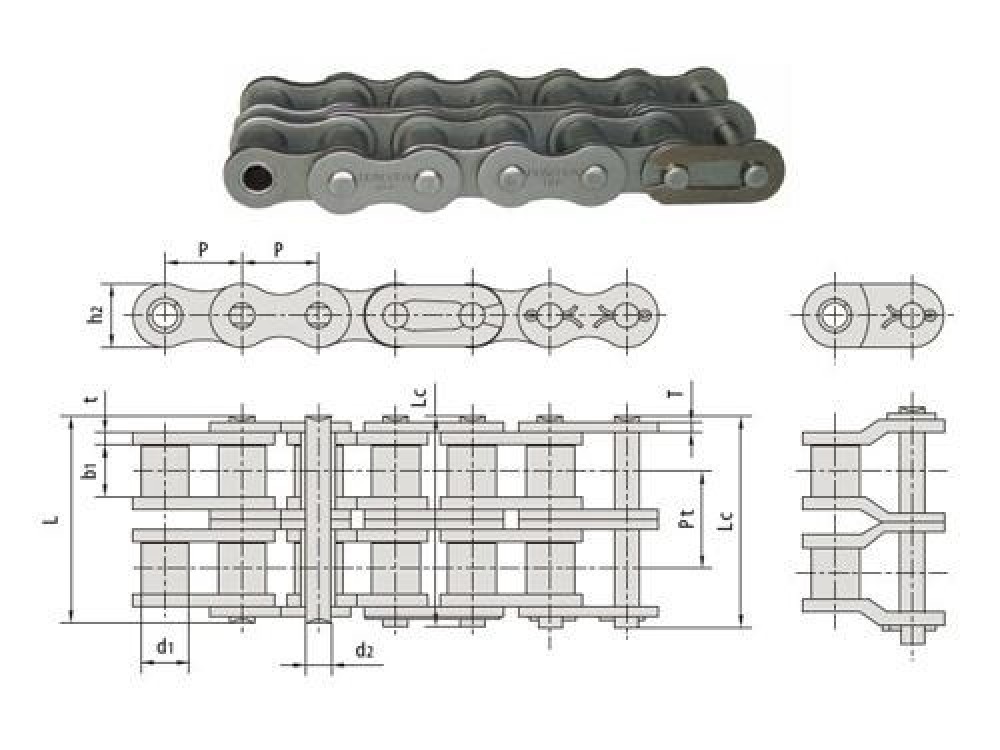 Duplex Roller Chain(B Series) - Image 3