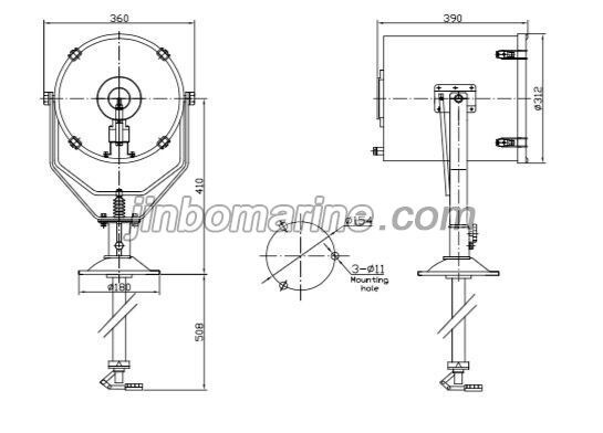 EF31B Marine Search Light