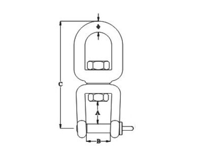 EU Swivel Eye And Jaw, SS304 OR SS316