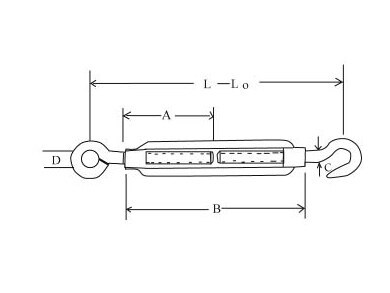 EU Type Turnbuckle
