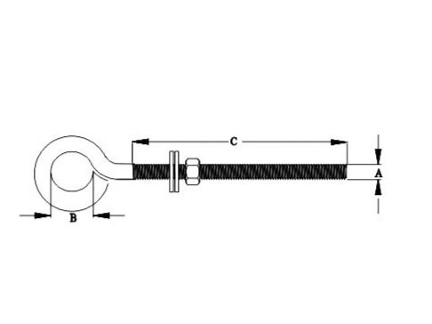 Eye Bolt (Forge), SS304 OR SS316