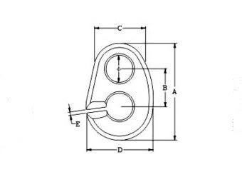 Eye Hook , SS304 OR SS316