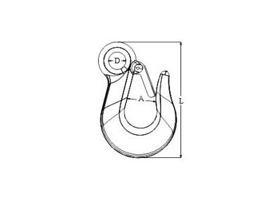 Eye Hook SS304 OR SS316 CSGH08