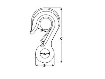 Eye Hooks CSHG01