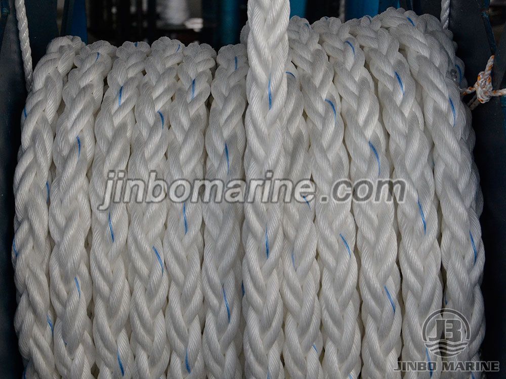 Eight Strand Polypropylene Rope, China Mooring Line Manufacturer