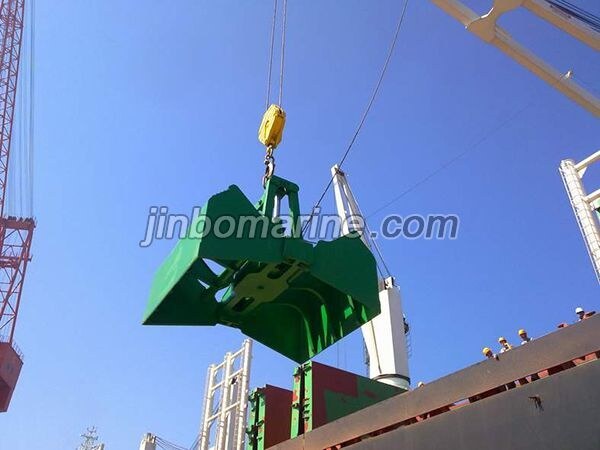 Electric Hydraulic Double Disc Grab Bucket