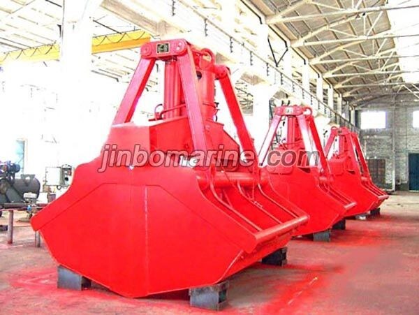 Electric Hydraulic Double Disc Grab Bucket
