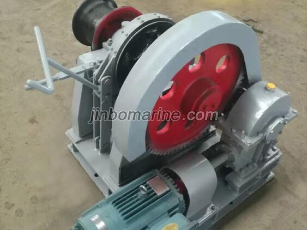 Electric Single Gypsy Windlass with Open Gear Box