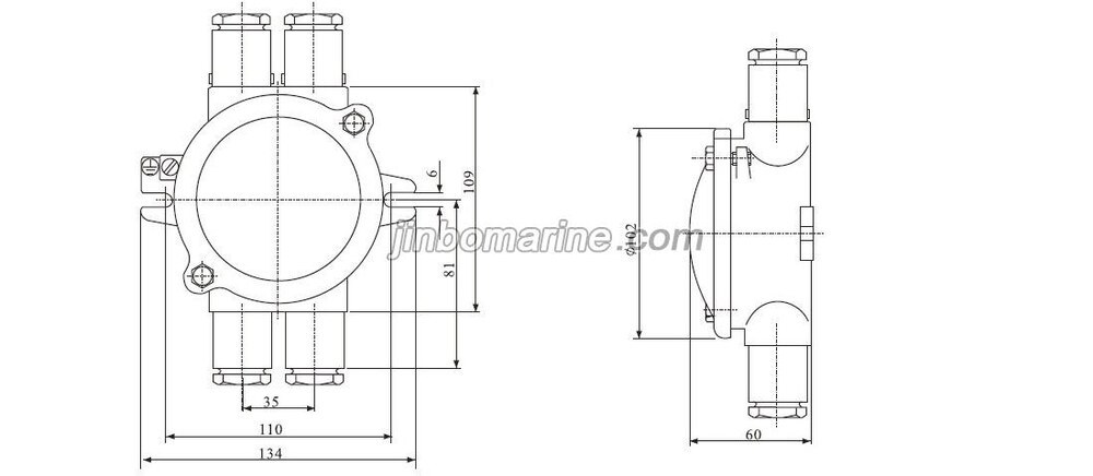 Explosion Proof Junction Box dCJXH202