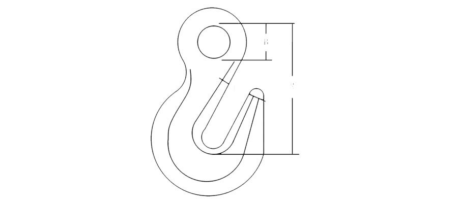 Eye Grab Hooks H323