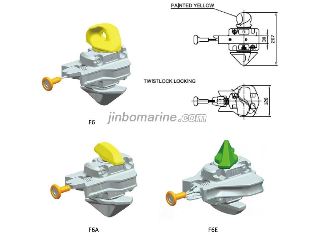 F6 Semi-Automatic Twistlock - Image 1
