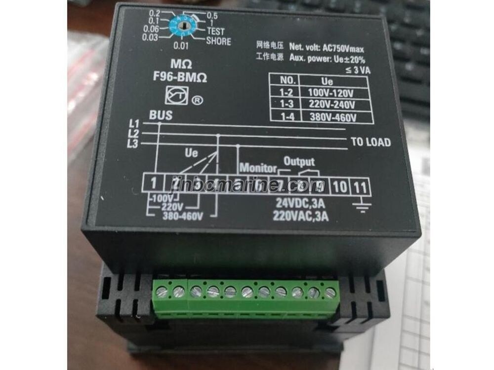 F96-BM&Omega; Alternate Current Electric Network Insulation Meter - Image 2