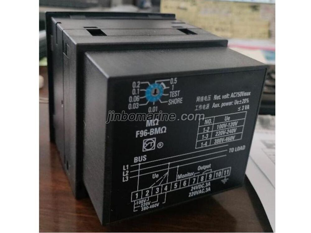 F96-BM&Omega; Alternate Current Electric Network Insulation Meter
