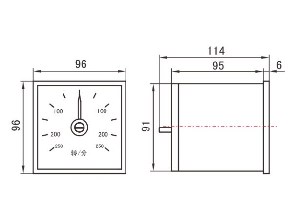 F96-DC Stern Shaft Tachometer