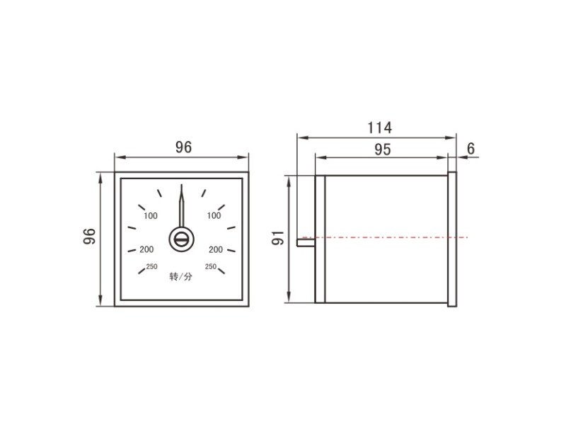 F96-DC Tachometer
