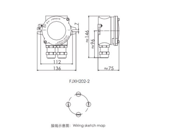 FJXH202 Explosion Proof Junction Box