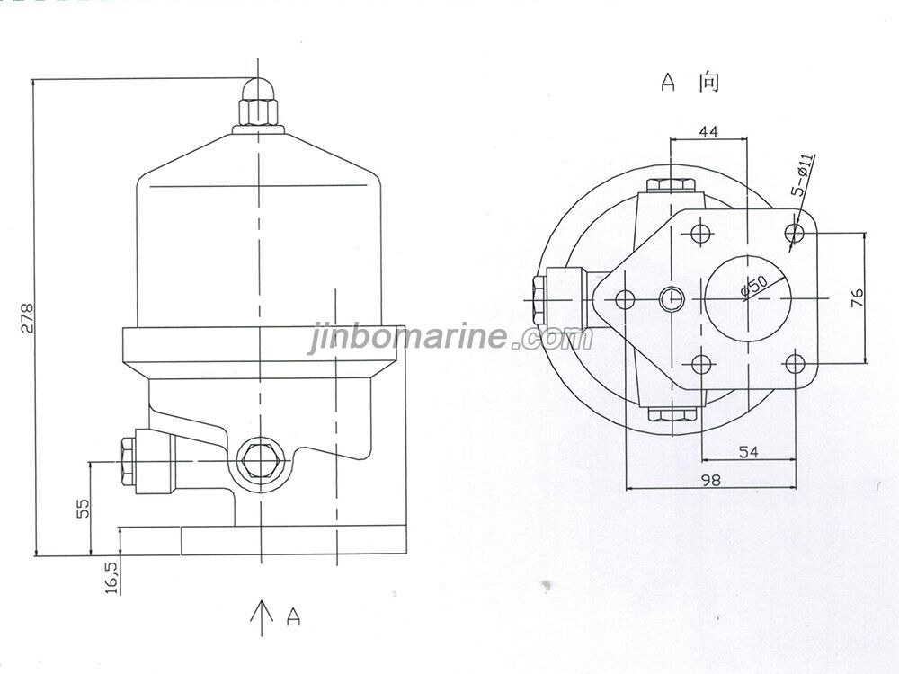 FLL10C-B1 Centrifugal Lubricant filter