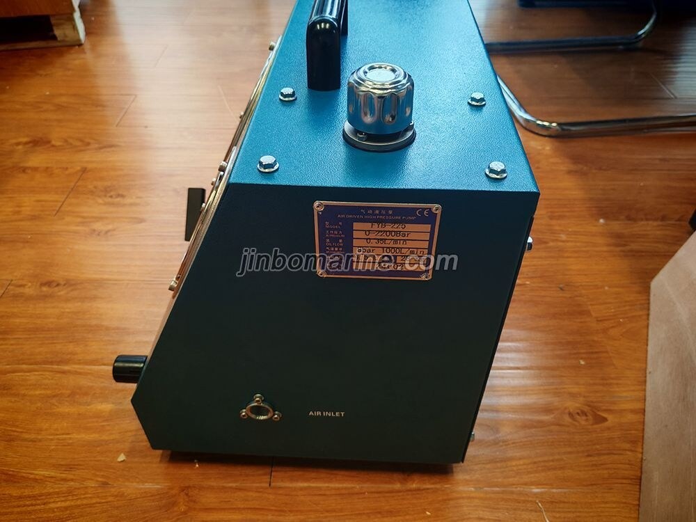 FYB-225 with 4 Outlets Air Driven High Pressure Hydraulic Pump - Image 2