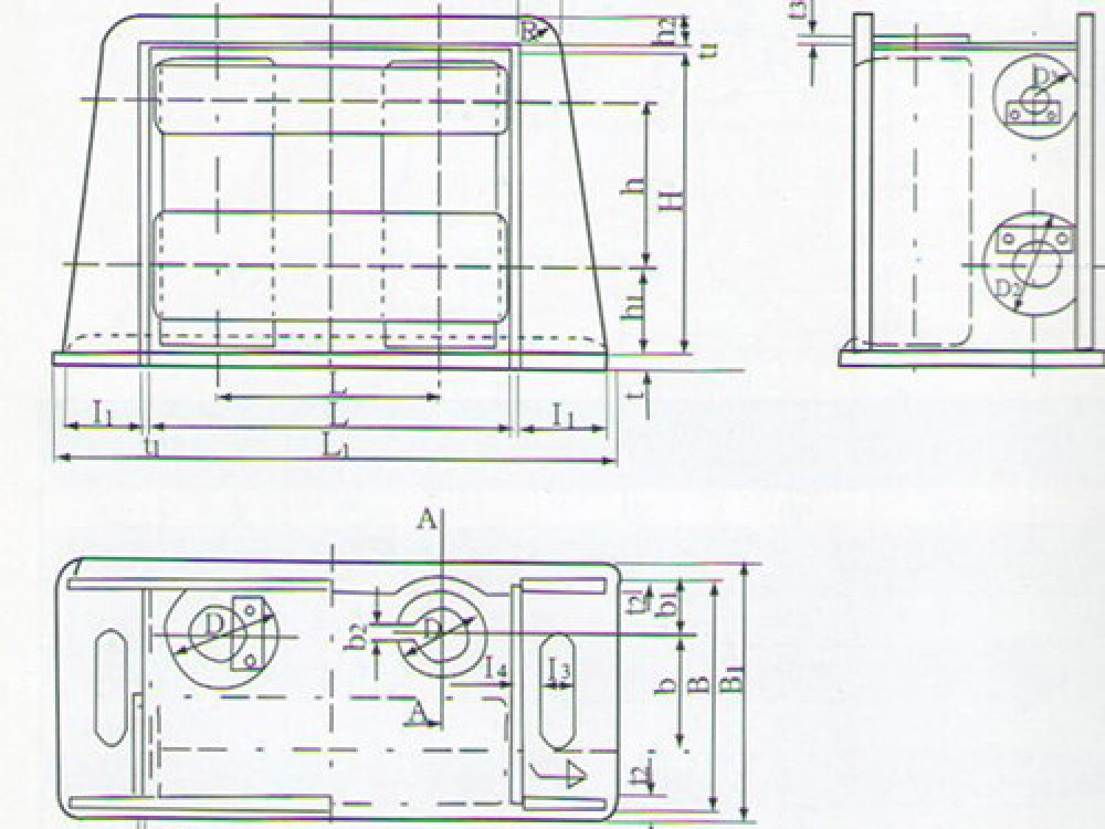 JIS F2026-1980 A Type Marine Roller Fairlead - Image 5