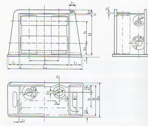 JIS F2026-1980 A Type Marine Roller Fairlead