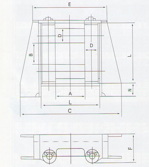 FA4 series Universal Roller Fairleads