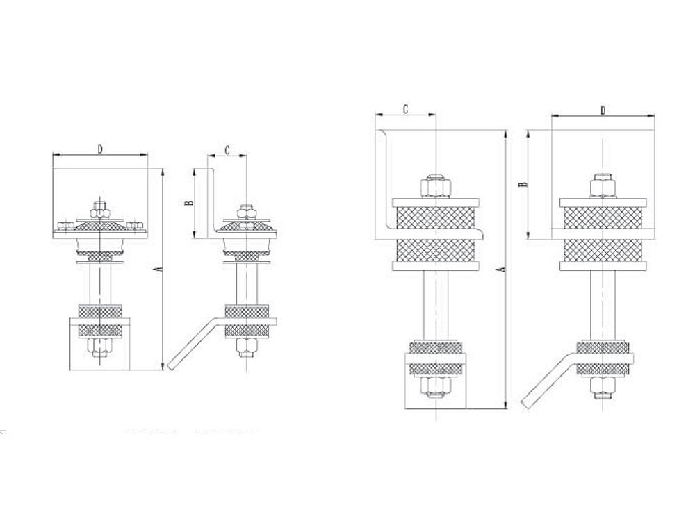 TS444-3 Fixed Suspend Hanger