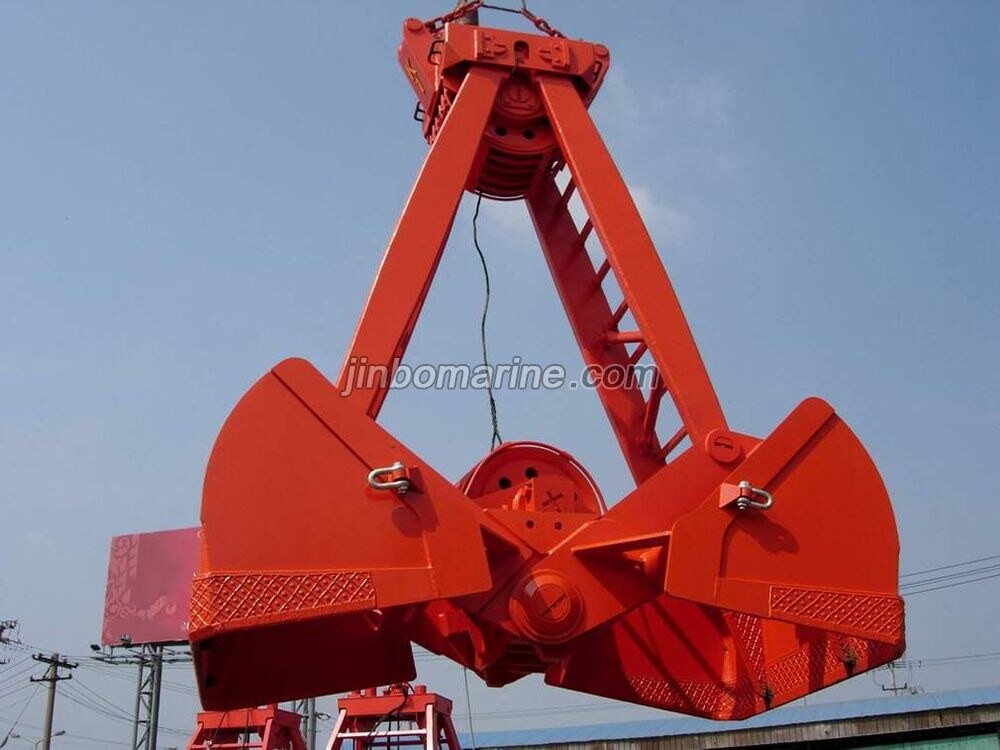 Four Rope Prevent Leakage Double Disc Grab Bucket - Image 2