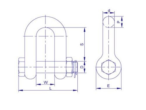 Safety Bow Shackle G2150 - Image 3