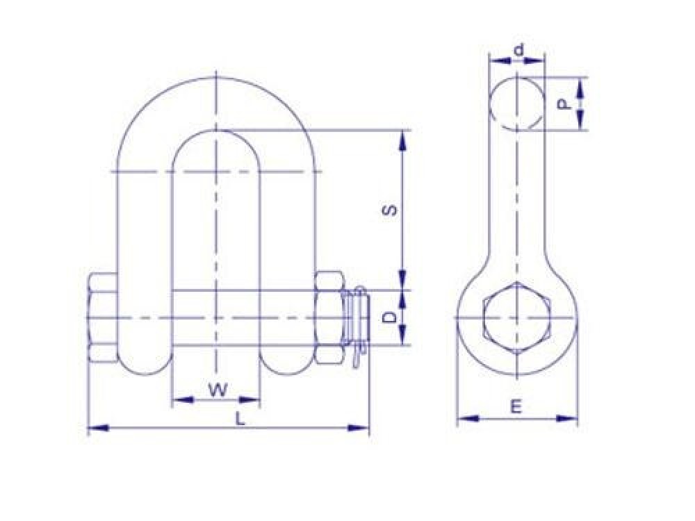 Safety Bow Shackle G2150 - Image 3