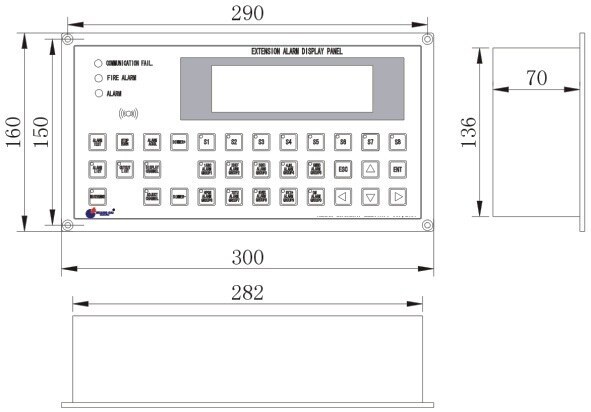 GCCJ-08 Intelligent Extended Alarm Display Board