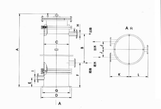 GLQ type steam turbine matching cooler