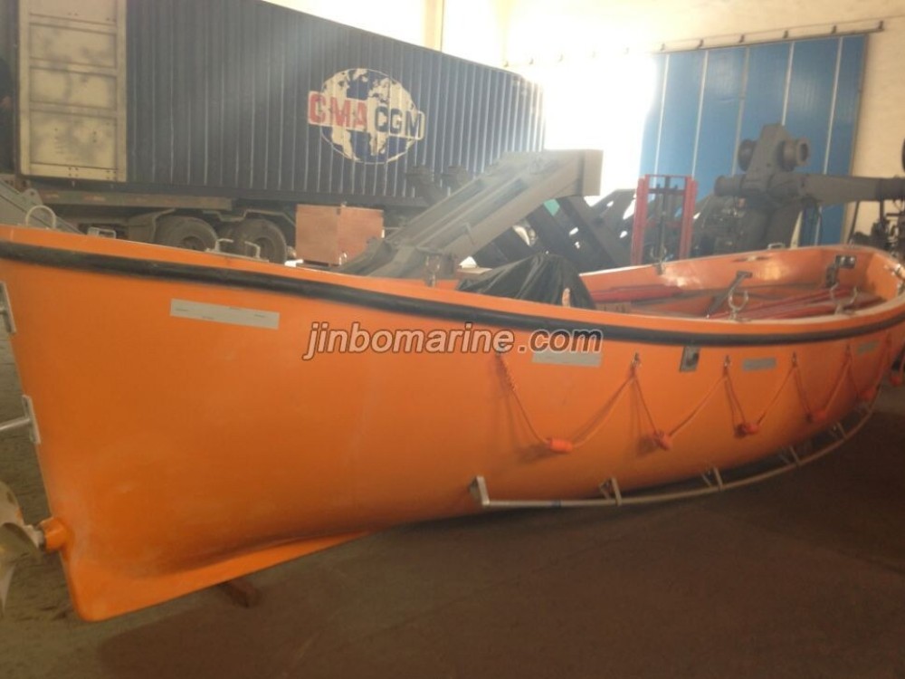 Glass Fiber Reinforced Plastic Open Type Lifeboat - Image 3