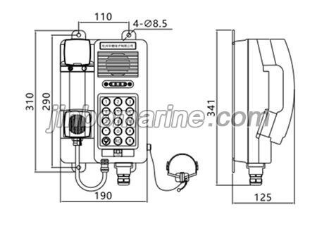 HAG-1E/T Explosion Proof Auto-Telephone