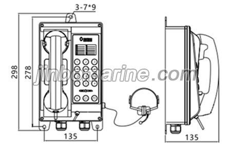 HAG-1T Antinoise Auto-Telephone