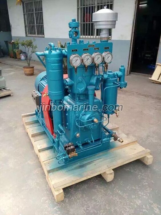 HC-65A Medium Pressure Water Cooled Marine Air Compressor