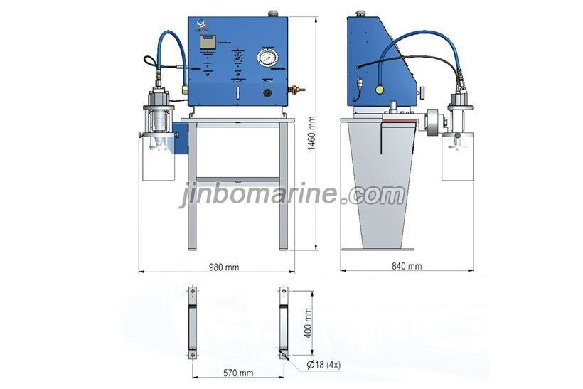 HDP-1000DP Electric Injector Test Bench