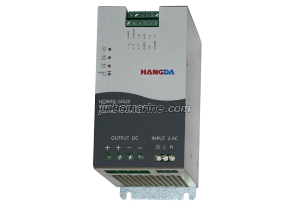 HDW40-24S20 Marine Single Phase Battery Charger Power Supply - Image 1