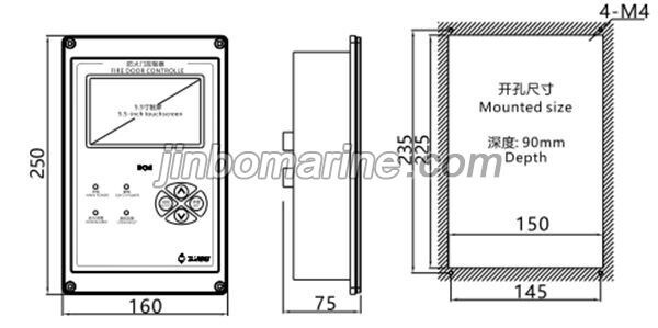 HFM-16Q Fire Door Controller