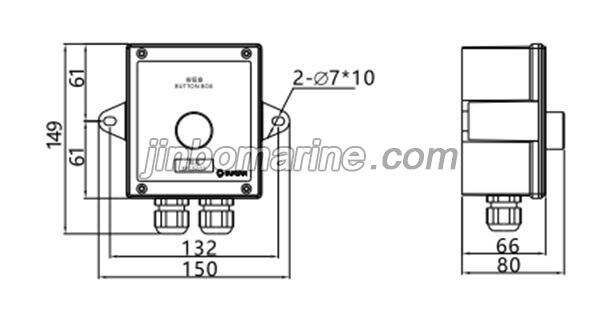 HFM-SF-G Release Button Box