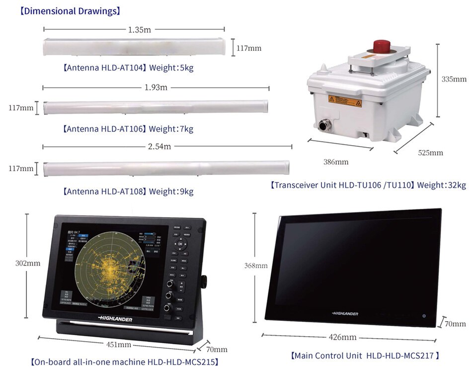 HLD-RADAR 300 Fully Automatic Working Radar