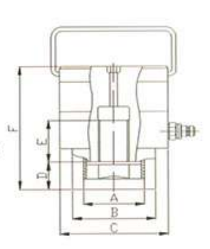 HLF020 Series Hydraulic Jack