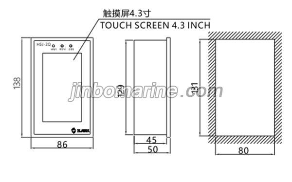 HSJ-2Q Visual Infdrmation Display Controller